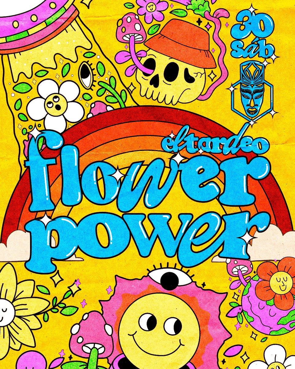 El próximo Sábado 30 de Septiembre hacemos el último Tardeo del verano 🤟🏼
Desde las 16:00 os esperamos a todos con muchas ganas de jaleo en nuestro TARDEO FLOWER POWER 🌸🌸🌸