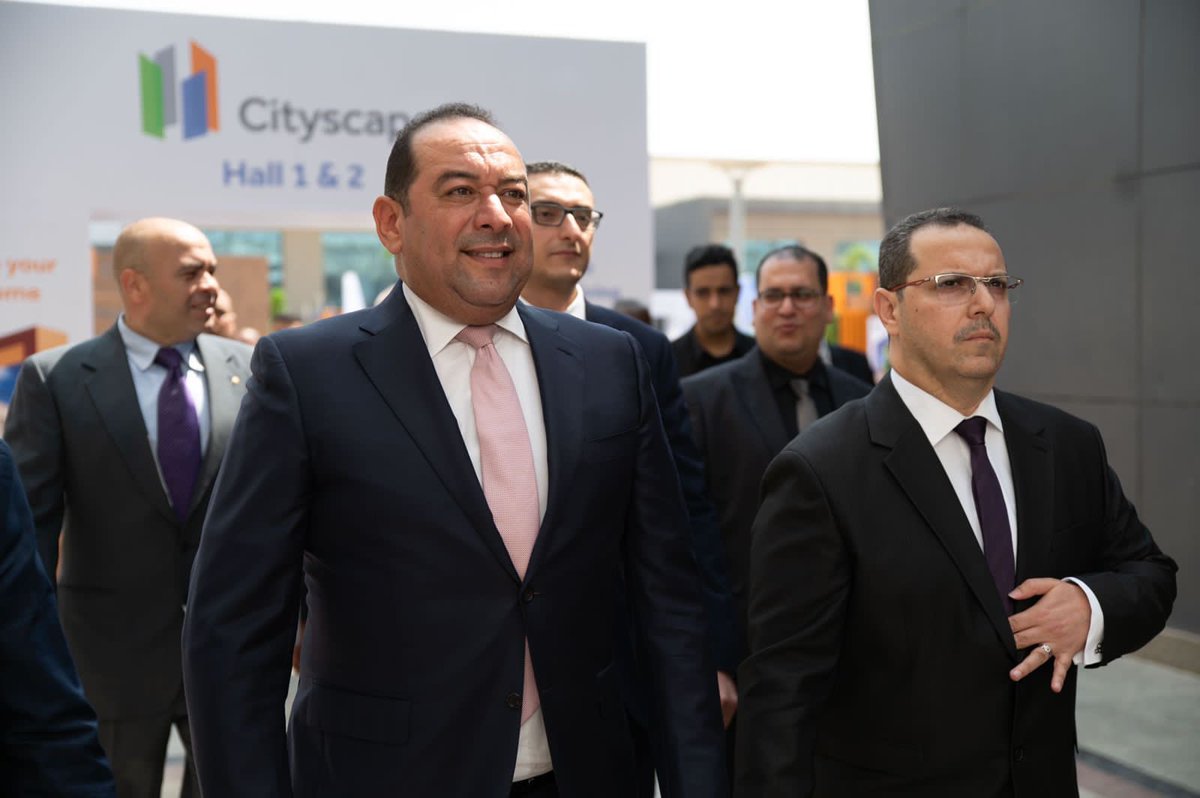 Midar_MD's tweet photo. Snippet of MIDAR CEO Engineer Ayman El Koussy today at Cityscape Egypt opening ceremony https://t.co/R55AdLOFgx