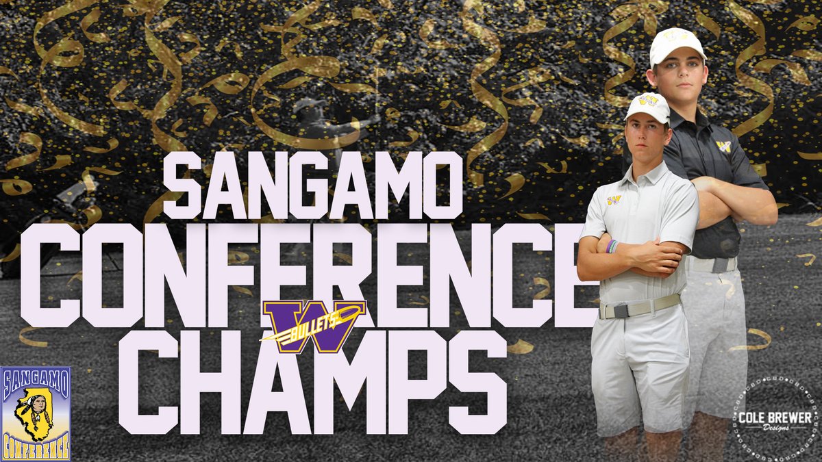 wcusd15sports's tweet photo. Congrats to #bulletsgolf on capturing the 2023 @sangamoconf championship and senior Leo Keebler on finishing in the top spot as an individual w/a score of 72 #bulletpride #ittakesusall https://t.co/gqJwihtffs