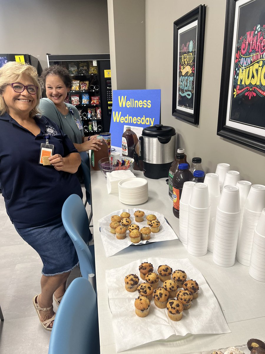 Shirleyria Hughes (@shirleyriahugh1) on Twitter photo We provided tea and pastries for the staff at <a href="/SheridanCFISD/">Sheridan Elementary School</a> as apart of our “Wellness Wednesday” ! It’s just one of the many ways we plan to show gratitude to them for all that they do! Thank you Sheridan staff for being TEA-RRIFIC! 🤩⭐️ We love being your counselors! We provided tea and pastries for the staff at <a href="/SheridanCFISD/">Sheridan Elementary School</a> as apart of our “Wellness Wednesday” ! It’s just one of the many ways we plan to show gratitude to them for all that they do! Thank you Sheridan staff for being TEA-RRIFIC! 🤩⭐️ We love being your counselors!