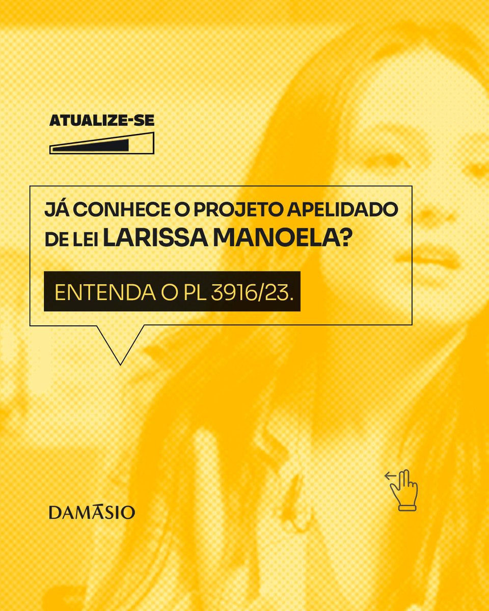 damasiogru's tweet photo. Nas últimas semanas, o caso da Larissa Manoela e seus pais ganhou muito destaque nas mídias e abriu uma nova discussão na Câmara dos Deputados. Entenda mais sobre o PL 3916/23 https://t.co/3vNxOGRFCk