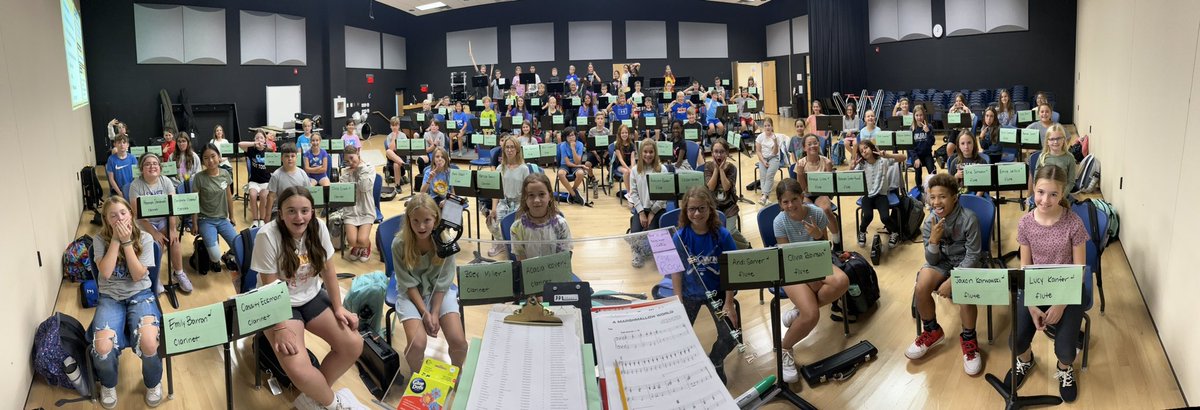 We are finally back into the swing of things and making music here at <a href="/BearCreekEtown/">Bear Creek School</a> 🎶🤍