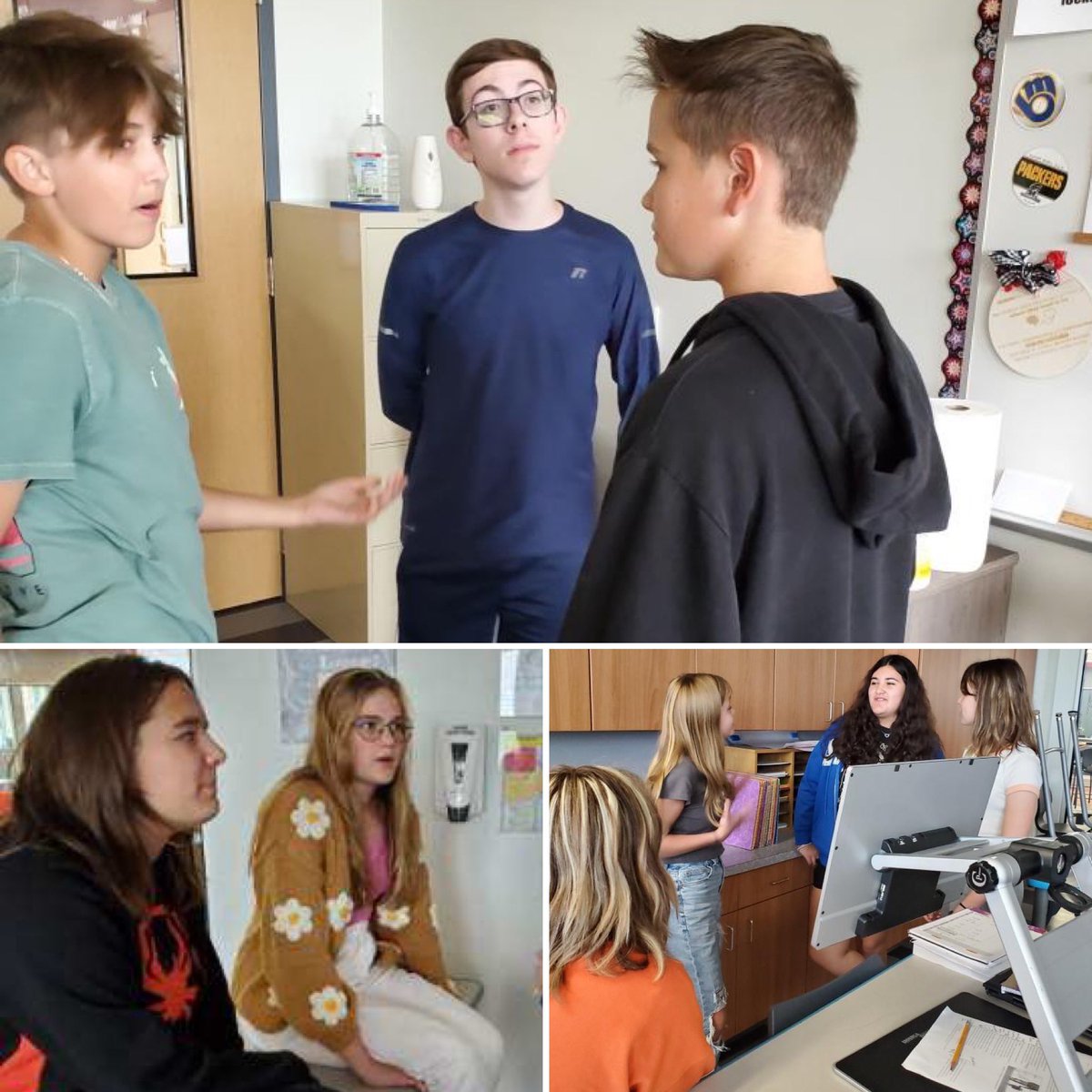 Pre-reading discussion in 8th grade to  start thinking about themes related to "Flowers for Algernon" #mlmuskypride