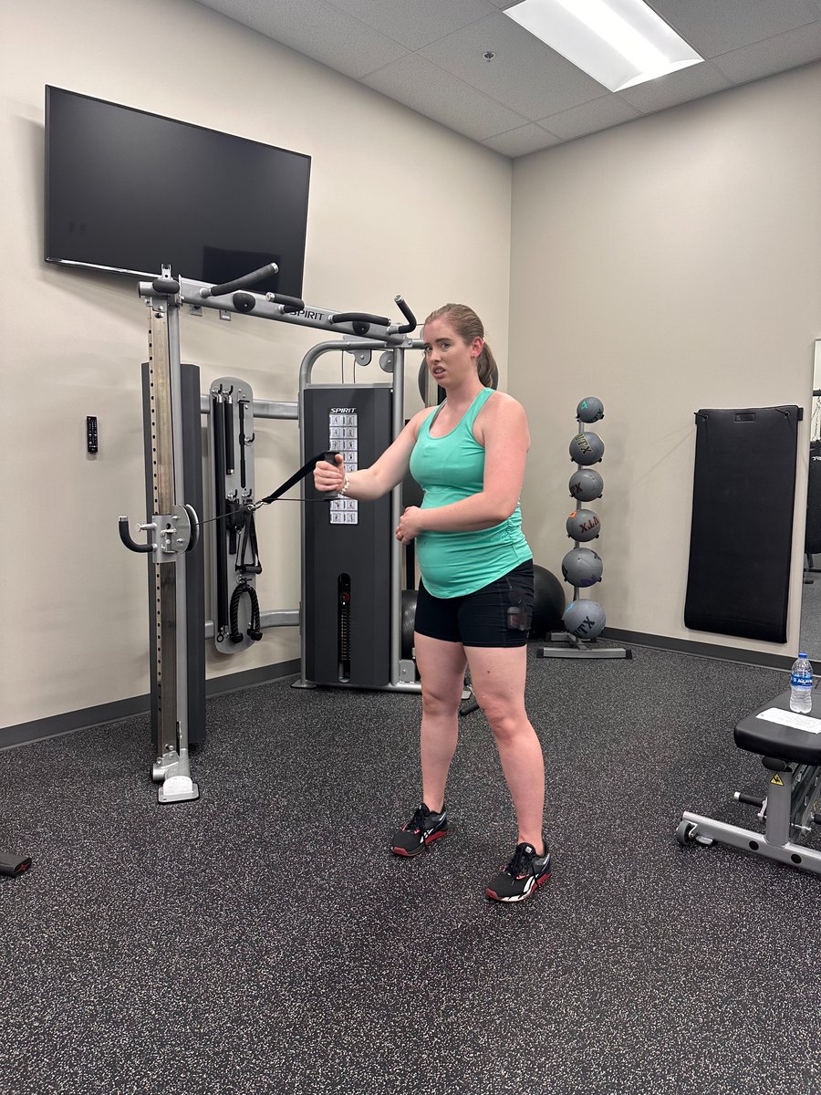 We are excited to welcome guest personal trainer, Renae Parks, who will be hosting interactive workshops today and tomorrow here at our headquarters. She will be sharing ways to incorporate fitness into our days, including tutorials on how to use gym equipment. #teambasys #health