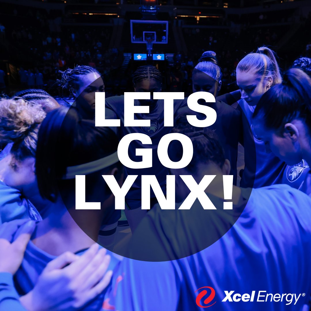 Xcel Energy MN (@xcelenergymn) on Twitter photo Sending all the good energy to the <a href="/minnesotalynx/">Minnesota Lynx</a> in their playoff game tonight! #proudpartner Sending all the good energy to the <a href="/minnesotalynx/">Minnesota Lynx</a> in their playoff game tonight! #proudpartner