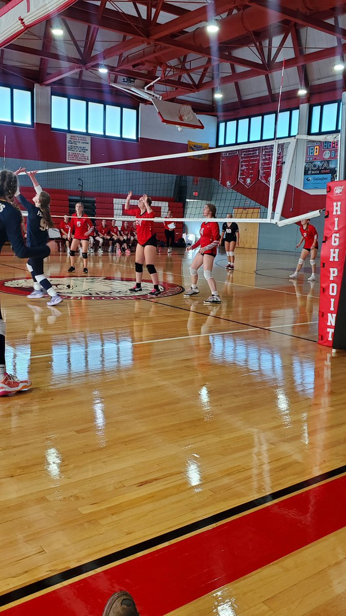 Becky Sarno (@becky_sarno) on Twitter photo HP battling it out on the volleyball court against Jefferson today. #volleyball #highpoint <a href="/HPRwildcats/">High Point Regional High School</a> HP battling it out on the volleyball court against Jefferson today. #volleyball #highpoint <a href="/HPRwildcats/">High Point Regional High School</a>