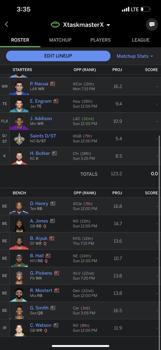 Ruby_tuesdey's tweet photo. @NFLFantasy 🔥 https://t.co/hK3m6GUUXz