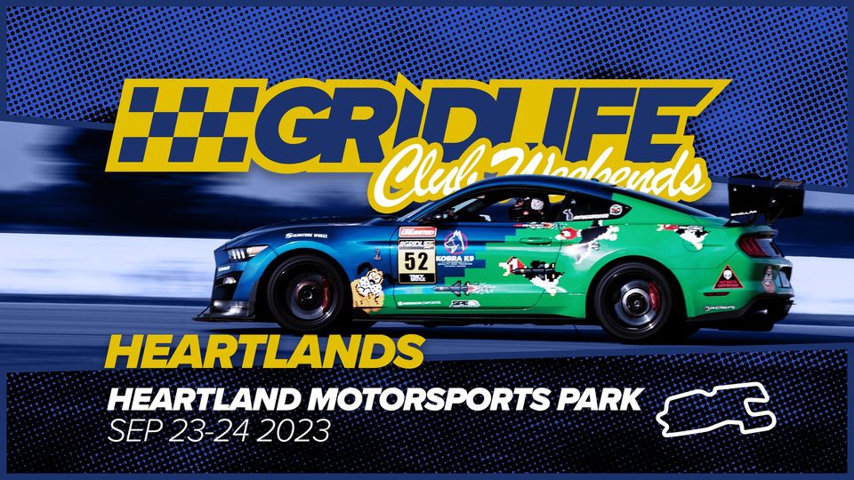 This Saturday & Sunday, @GRIDLIFEFest will be on our 2.5-Mile Road Course featuring TrackBattle Time Attack, SuperGrid Endurance racing, and HPDE! Track Hot 9am-6pm each day 😎 Purchase tickets here: gridlife.torkhub.com/event/heartlan… #HouseOfSpeed