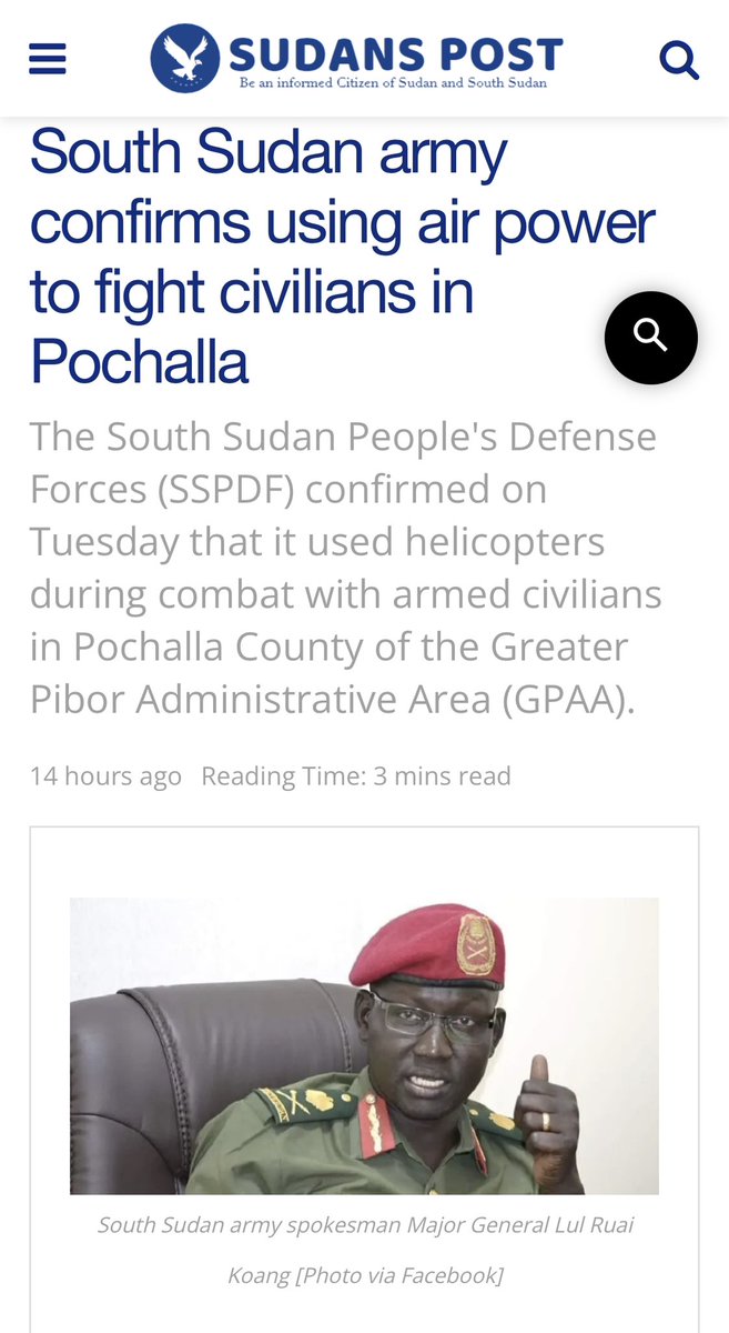 JekapOmod's tweet image. There’s no excuse for this crime committed by the #SSPDF to the Anywaa people in Pochala. It seems like the Anywaa people need to challenge the Anglo-Egyptian treaty of 1902 which has caused so much damages and suffering to the Anywaa. The people are facing an existential threat!…