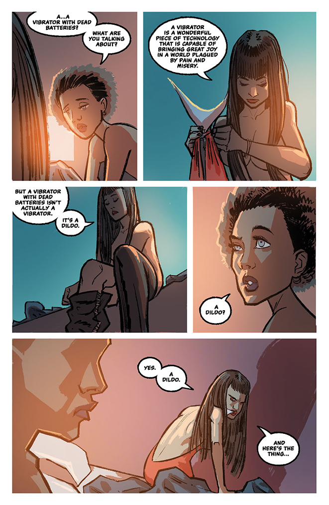 DynamiteComics's tweet photo. In stores this week, Victory #4 from David F. Walker and Brett Weldele. Here’s a look inside.
#vampirella #davidfwalker #brettweldele
https://t.co/gyz8VDjRHu https://t.co/uZAmSBzPKB