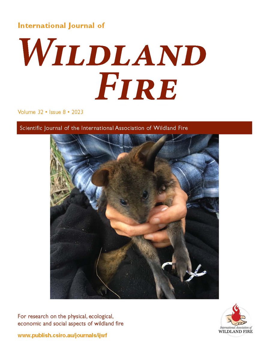 International Journal of Wildland Fire Issue 8 of 2023 is on the streets. 
publish.csiro.au/wf/issue/11312
