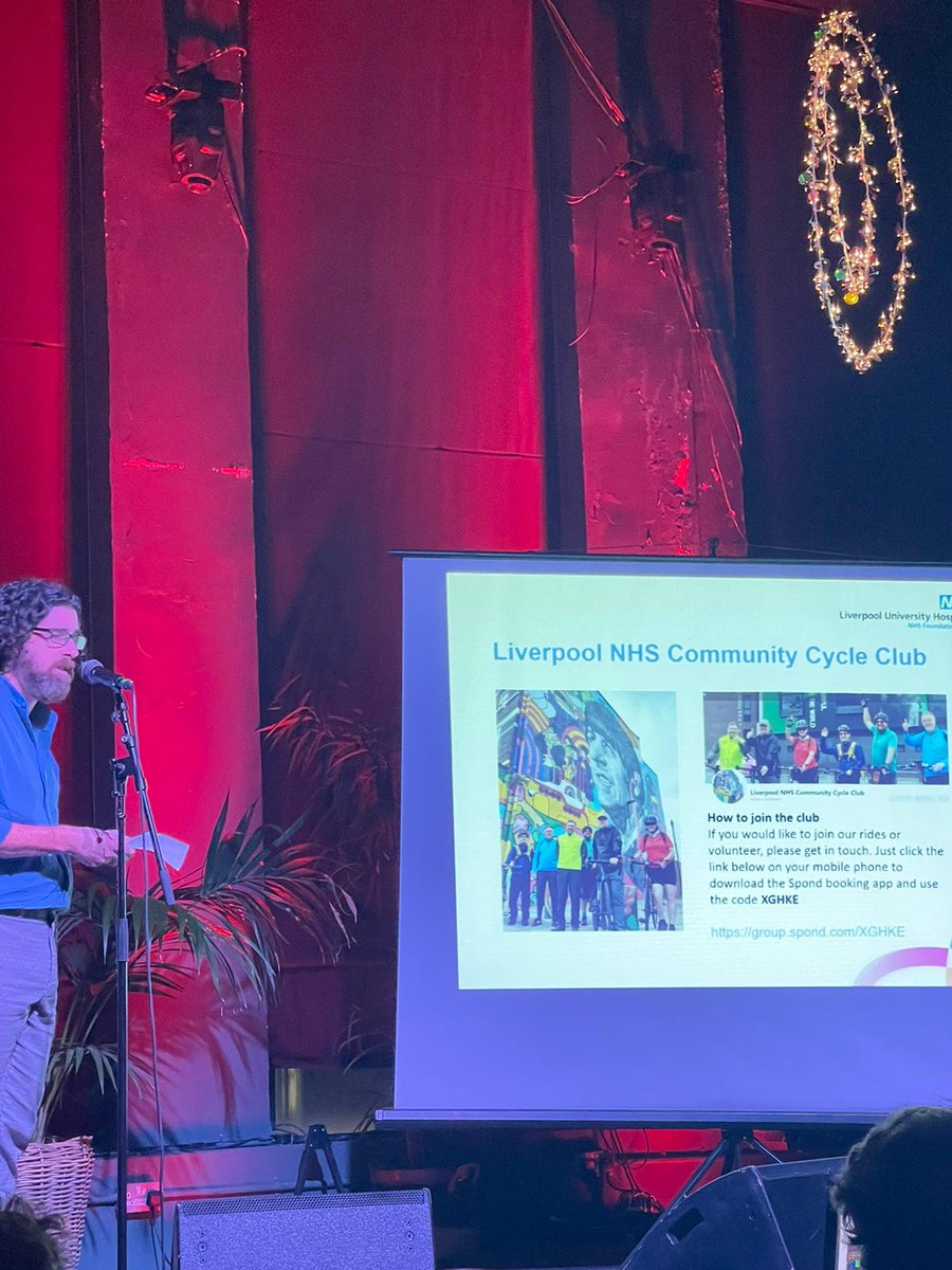 GreenerLUHFT's tweet photo. A brilliant evening at @Igniteliv All about cycling. Big ๐ to our Stewart for getting up on stage. Such a great room @AsylumLink @PelotonLiv @DoESLiverpool and lots more.
Cycling is.... #Fun #Freedom #Joy #RunningWithWolves #Exercise https://t.co/XiqX2ChjSx