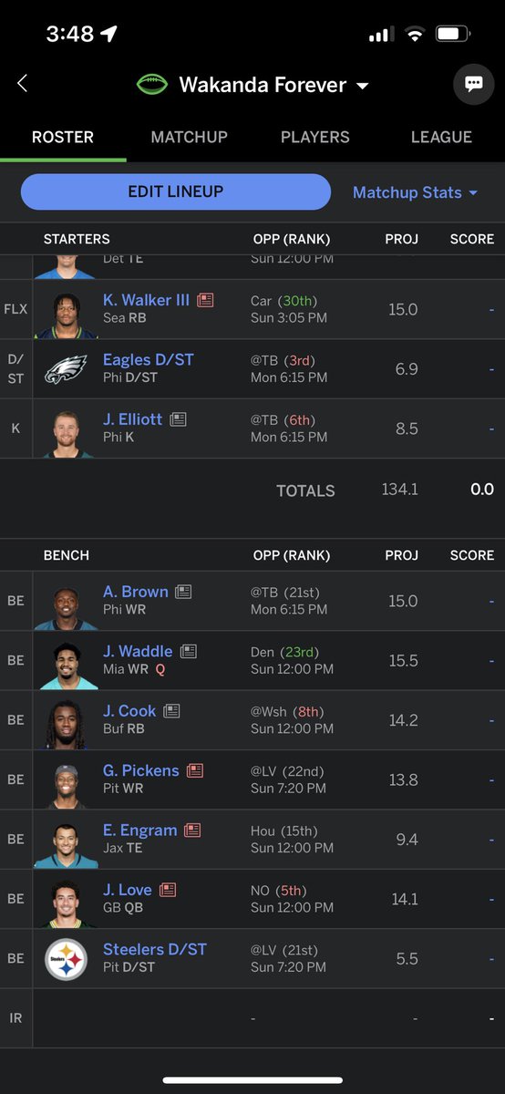 The_Crypto_Mom's tweet photo. @NFLFantasy 8 man league, PPR. Who do I start in my flex? https://t.co/EpT7Qn9UCm