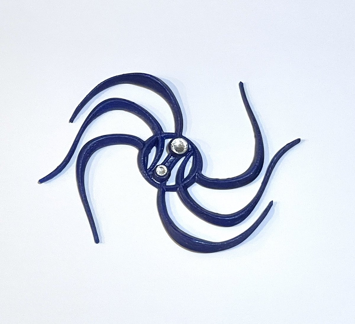 3dSeptem's tweet image. "Crushed Heart" designed by Dinea Design, 3D printed, polished, painted by me.

#flashforge #creatorpro2 #pla