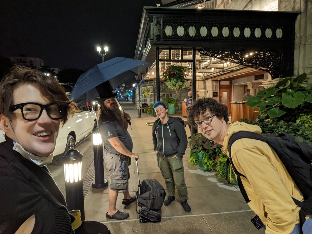 rachelnabors's tweet image. Made it to #strangeloop! And met @compiledwrong ?!