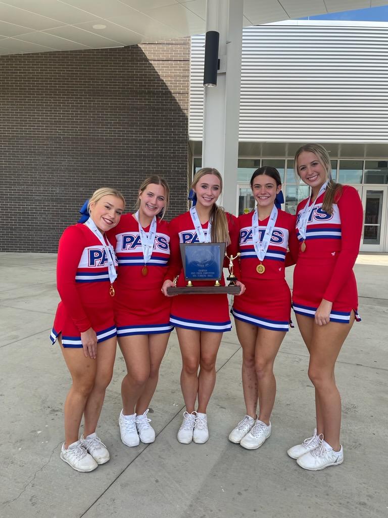 HAPatriotSports's tweet image. Congratulations to the Heritage Academy Varsity Cheerleaders being named Champions of the Non-Tumbling Small Division at the MAIS Spirit Competition today at the Mississippi Coliseum!

#FAMILY
#MAISSpirit