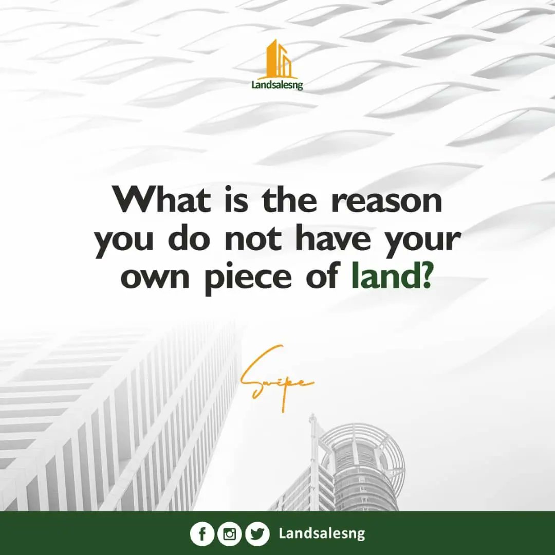 landsalesng's tweet photo. 🏡 Dreaming of owning land? 💭 @Landsalesng has your back! 🌟

 We get it, adulthood can be overwhelming, but real estate is a worthy investment. 💰 Let us help you take that first step! Our team can guide you on budgeting and more. 📈 
DM us to start your journey. https://t.co/a5U6Sgna9b