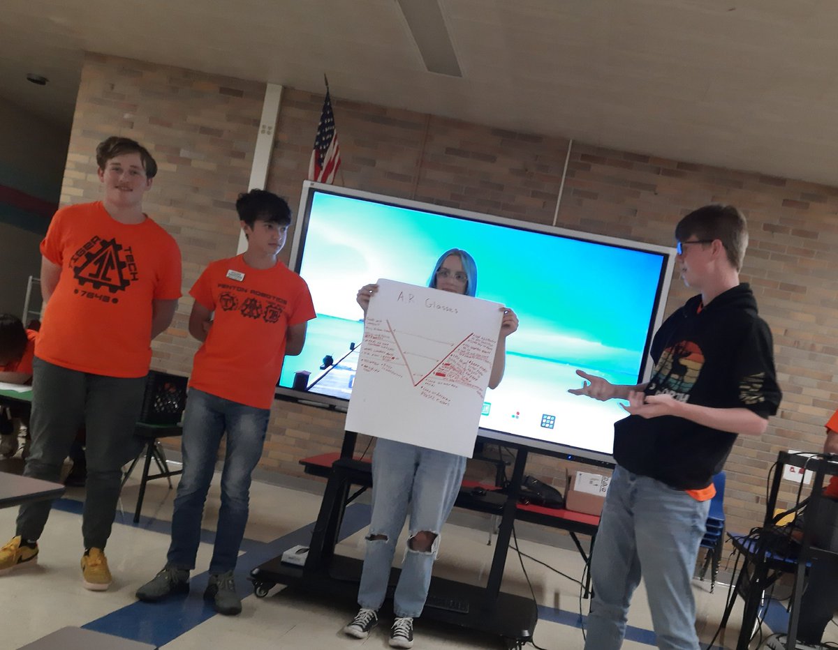fentonrobotics's tweet image. During tonight's FRC meeting we had a refresher on V-Flow diagrams. Coach Drew L😍VES a great V-Flow and assigned the students the task of creating a brand new gaming system. The students had to come up requirements for a new system and ways to test and verify the results.