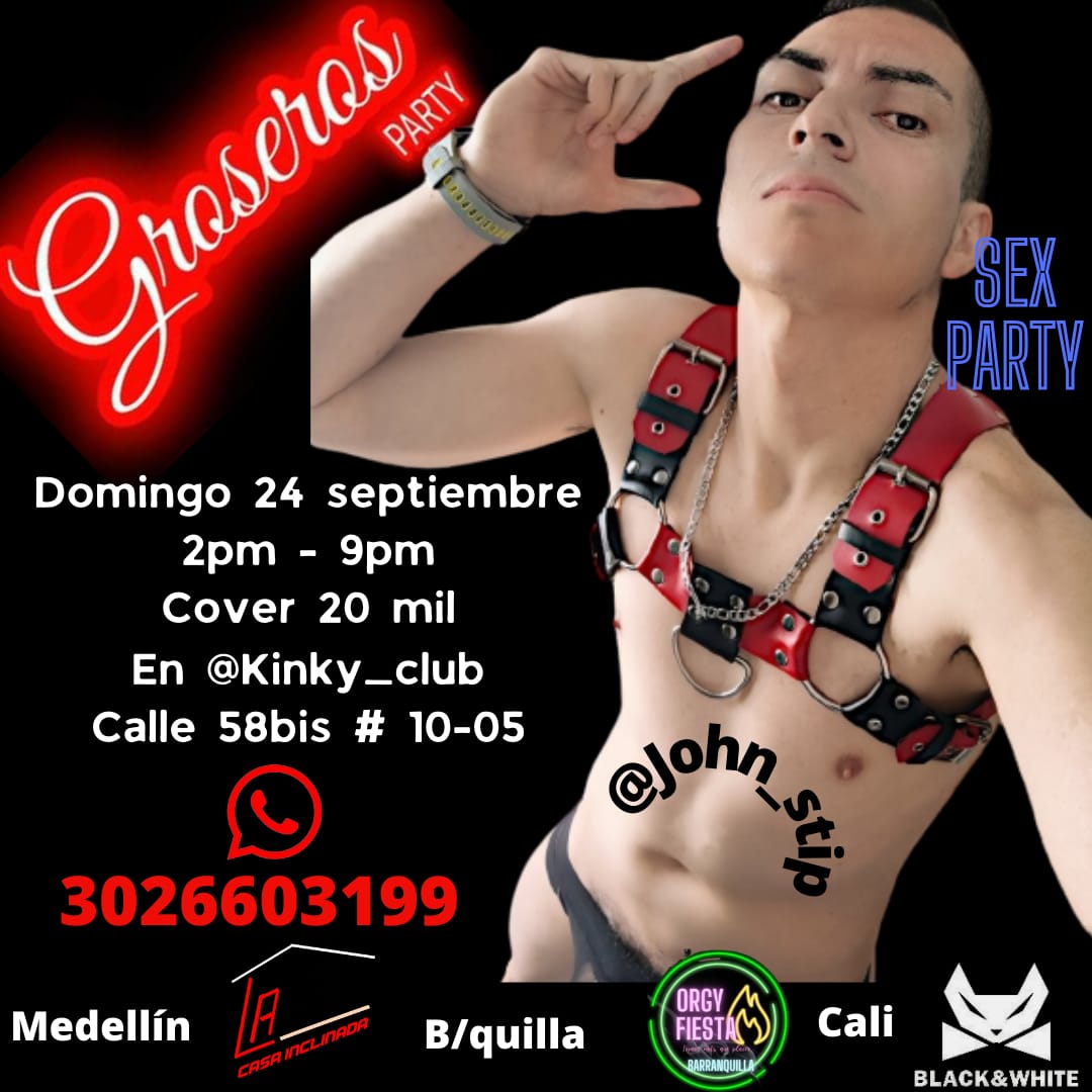 Tenemos ganas de arder junto a <a href="/JohnStip/">JoHan StiP</a> 

MAÑANA en nuestra #GroserosParty

Te esperamos este domingo y todos los domingos a partir de las 2 PM

Para más información ingresa a bit.ly/WSPGroseros