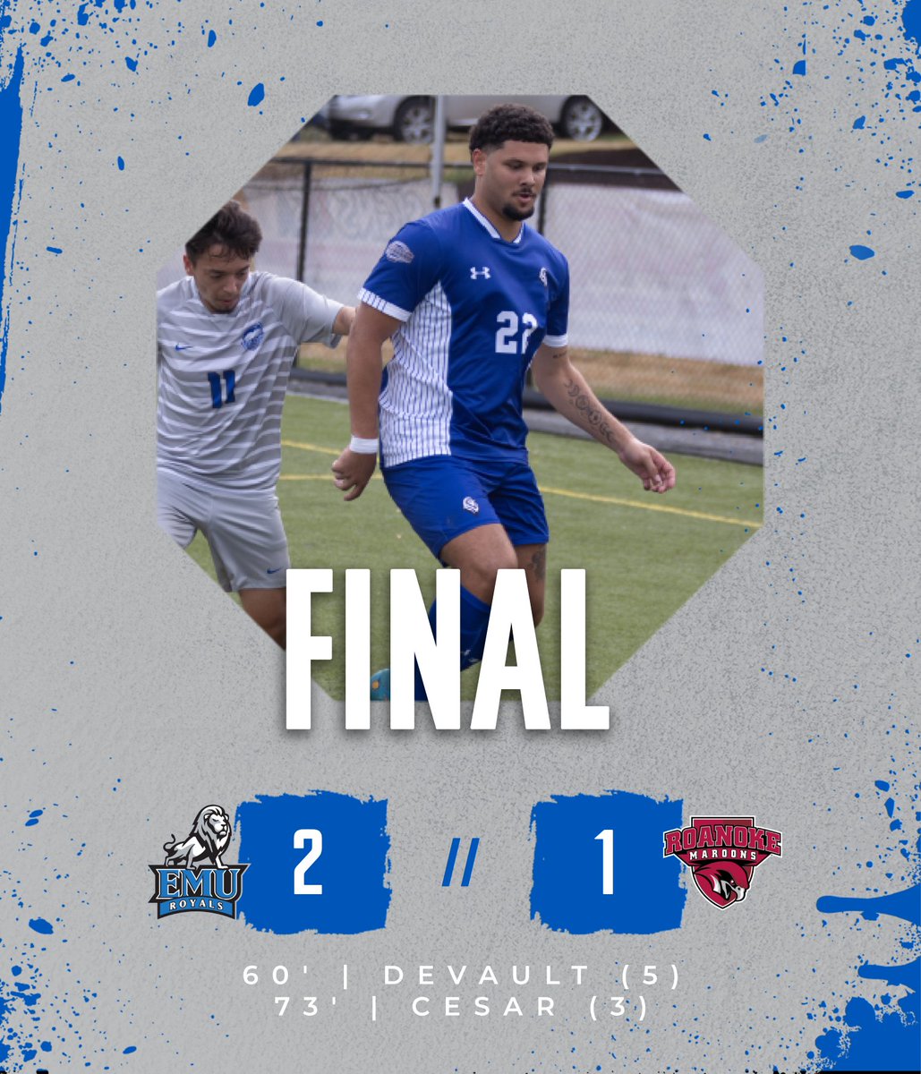 EMU_Athletics's tweet image. Men&apos;s Soccer is 𝟭-𝟬 𝗶𝗻 𝘁𝗵𝗲 𝗢𝗗𝗔𝗖! 😃

📰: tinyurl.com/2p87f9n6

#RoyalPride | #CompeteTogether