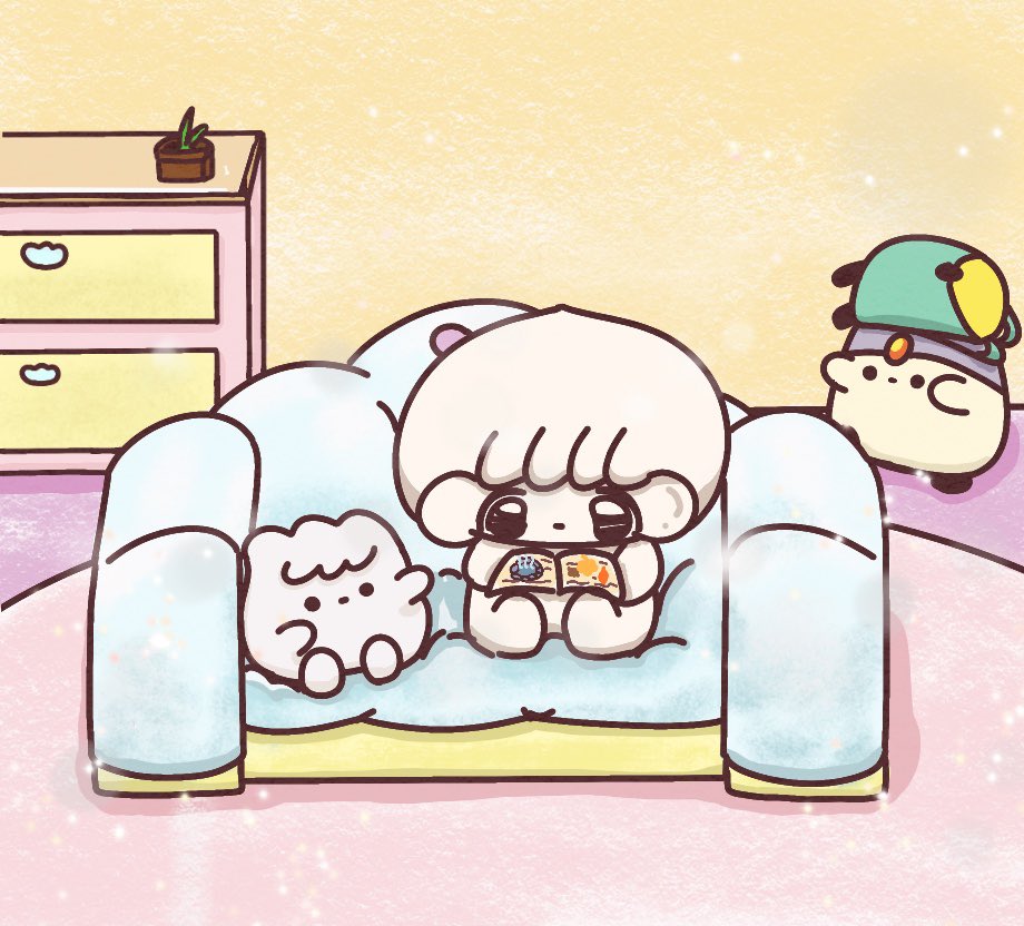 わくわく
#イラスト #ゆるいイラスト
#しょうろんポウ