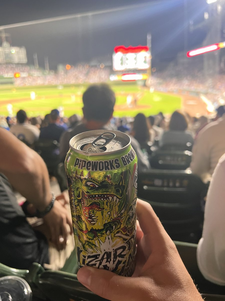 Best beer in the whole ballpark @PipeworksBrewin