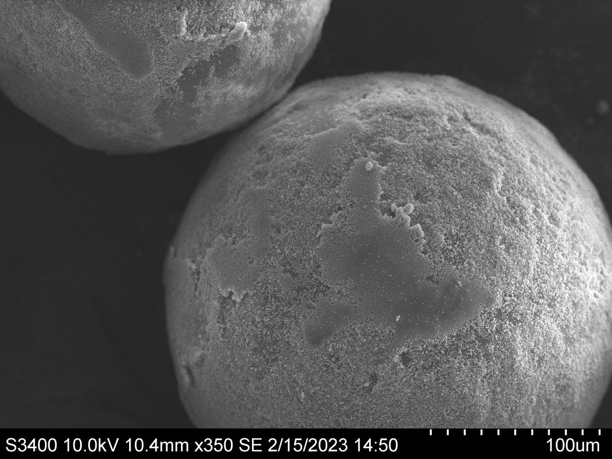 Come check out some cool (mostly electron) microscopy images from this year’s NUANCE image contest!

My entries are (1) finding Nemo (2) a lunar embrace. They’re both of MOFs crystallites. I’ve attached the original for comparison (and real life scale).

m.shortstack.page/GJHZrn?sre=9z2…