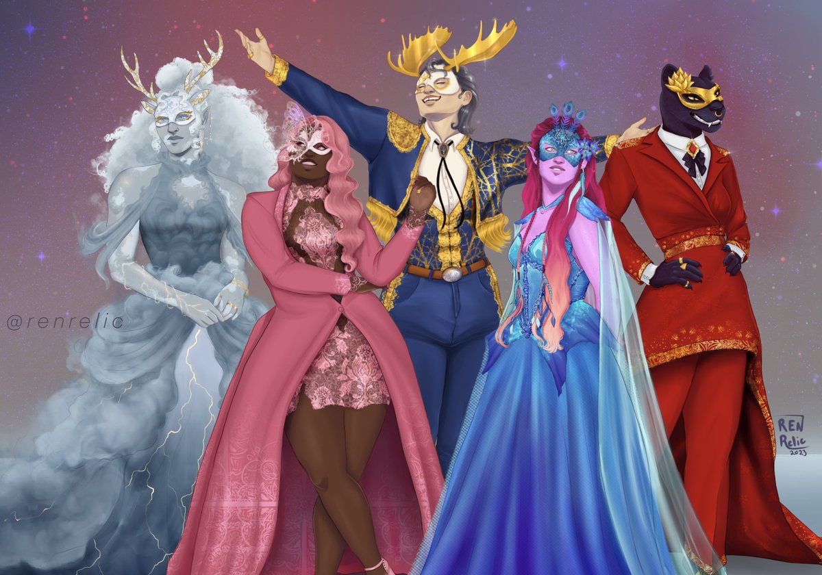 MadamAvaCouture's tweet image. Shout out to the amazing artist I was able to commission for this arc. You can find Lin's work on Instagram at renrelic now time to show off the art!!!