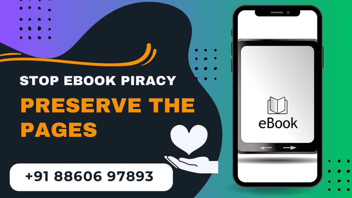 📢 Raise your voice against ebook piracy! 📚💔 Let's protect authors, publishers, and creativity in the digital age. Join the fight for a fair and vibrant literary world. Together, we can make a difference! 💪 #EbookPiracy #SupportAuthors #RespectCopyright #ProtectCreativity…