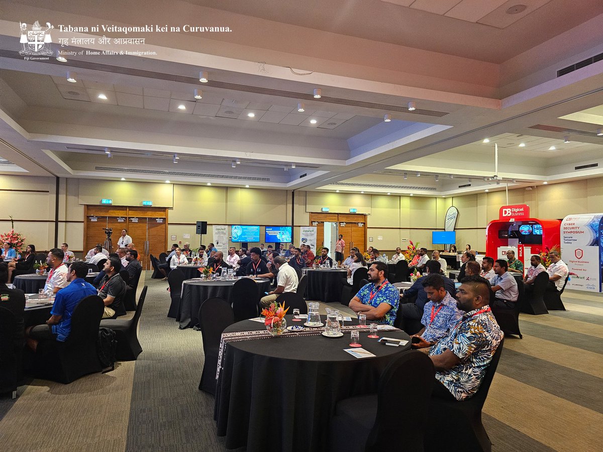 Exciting discussions ahead at the Digicel Business Cybersecurity Symposium!

Exploring #AI in security, lessons from global leaders, and the nexus between #Cybersecurity, #ClimateChange, and combatting transnational crime. 

Join us in shaping a resilient digital future for Fiji!