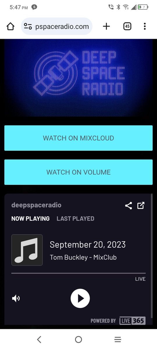BirdsEarView's tweet image. Looks beautiful thx so much @jasonstaten @groovenick 

#MixClub

#MixClub Is Rolling on DeepSpaceRadio.com

Airing Now: Enjoy an Excellent Mix of House Music &amp;amp; More from UK DJ Tom Buckley

Get The App:

apps.apple.com/us/app/deepspa…