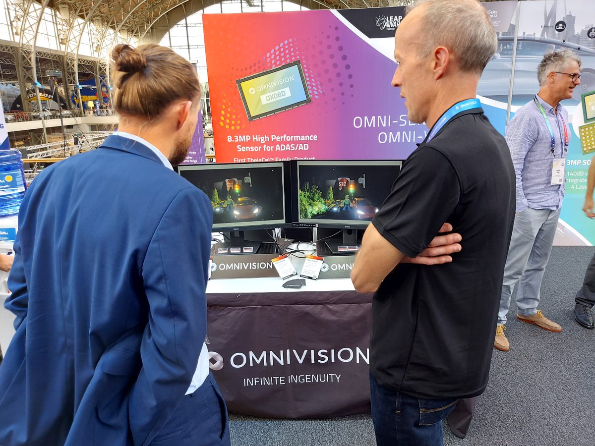OMNIVISION_NEWS's tweet photo. 🌟Day 2 of @autosens_ Brussels! Thank you for stopping by! #AutoSensBrussels #AutomotiveSensing #ADAS #AutonomousVehicles https://t.co/BZDT5JKrGr