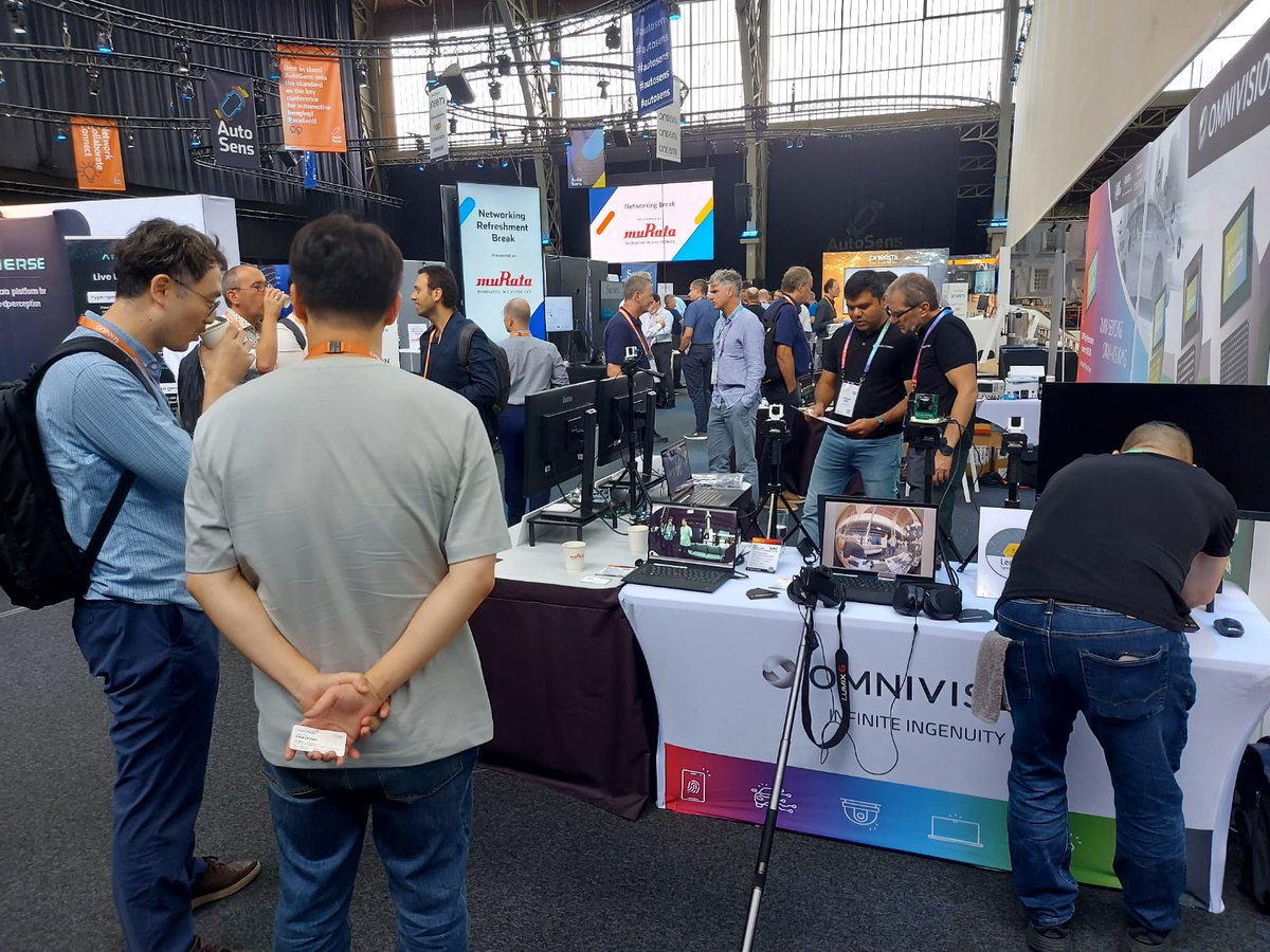 OMNIVISION_NEWS's tweet photo. 🌟Day 2 of @autosens_ Brussels! Thank you for stopping by! #AutoSensBrussels #AutomotiveSensing #ADAS #AutonomousVehicles https://t.co/BZDT5JKrGr