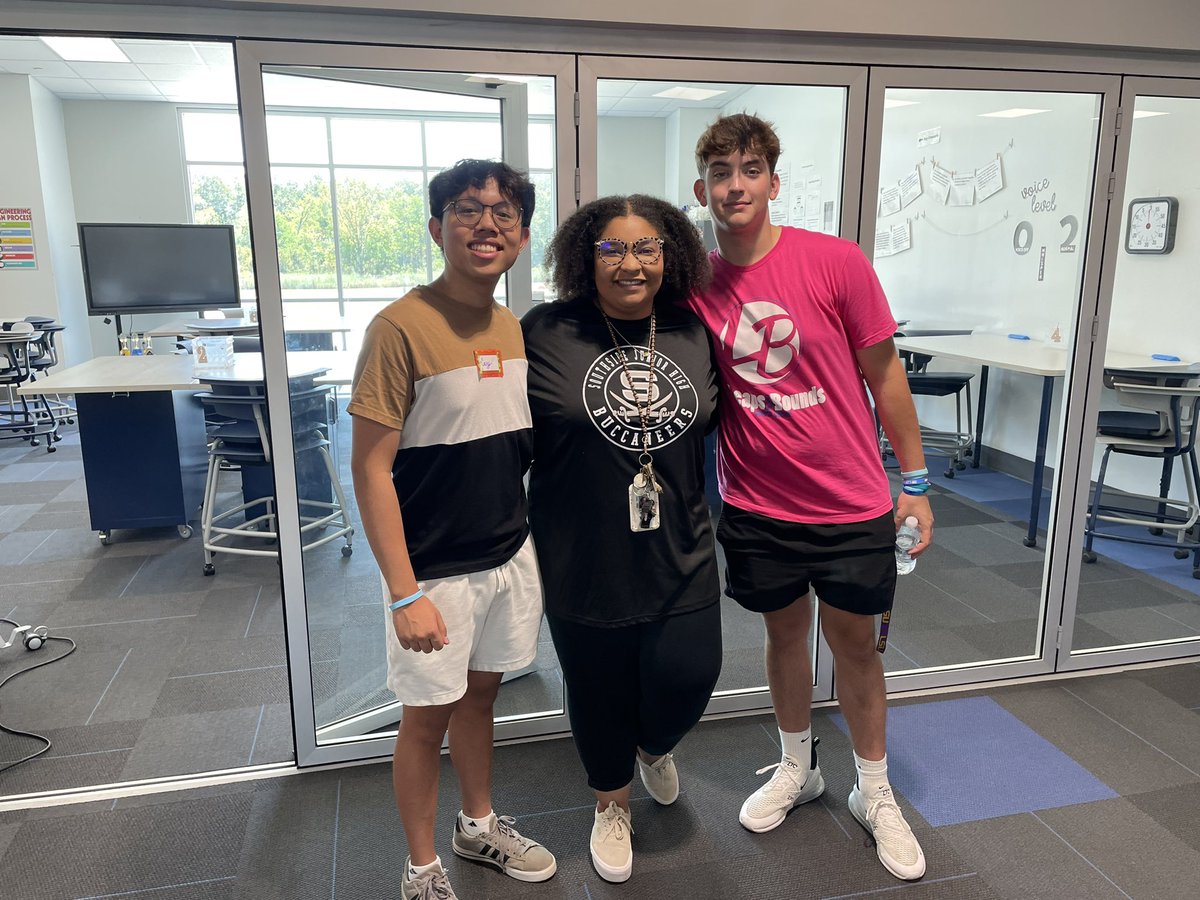 It’s always great to see my former students. It seems like yesterday they were in junior high.