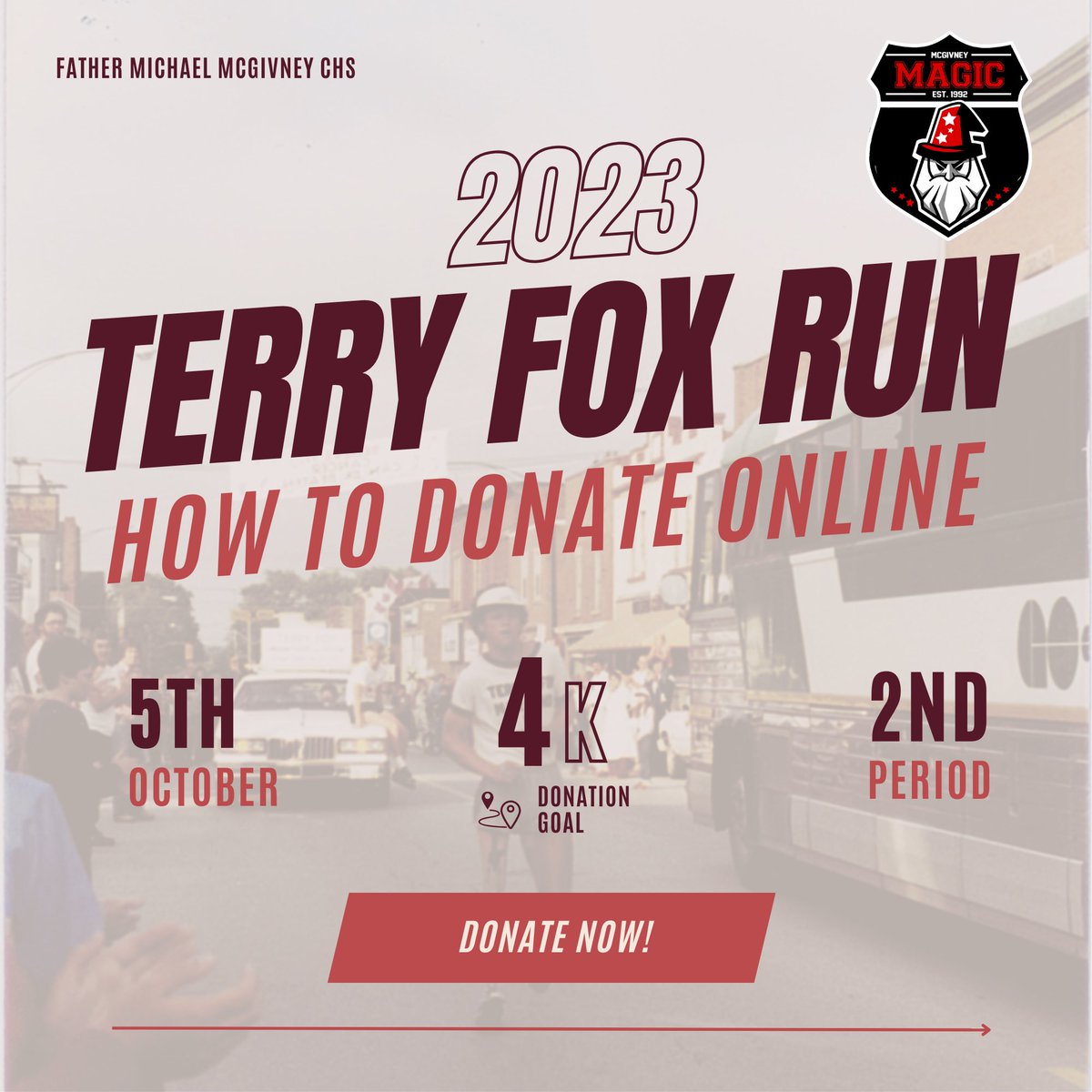 FMMSAC's tweet image. The legacy of the Terry Fox Run continues at FMM! Please check your k12 emails to donate and fundraise online.

Please follow these instructions carefully to be eligible to win prizes. Our goal is to reach $4,000, let’s beat our goal and help raise funds for cancer! @FMMtweets