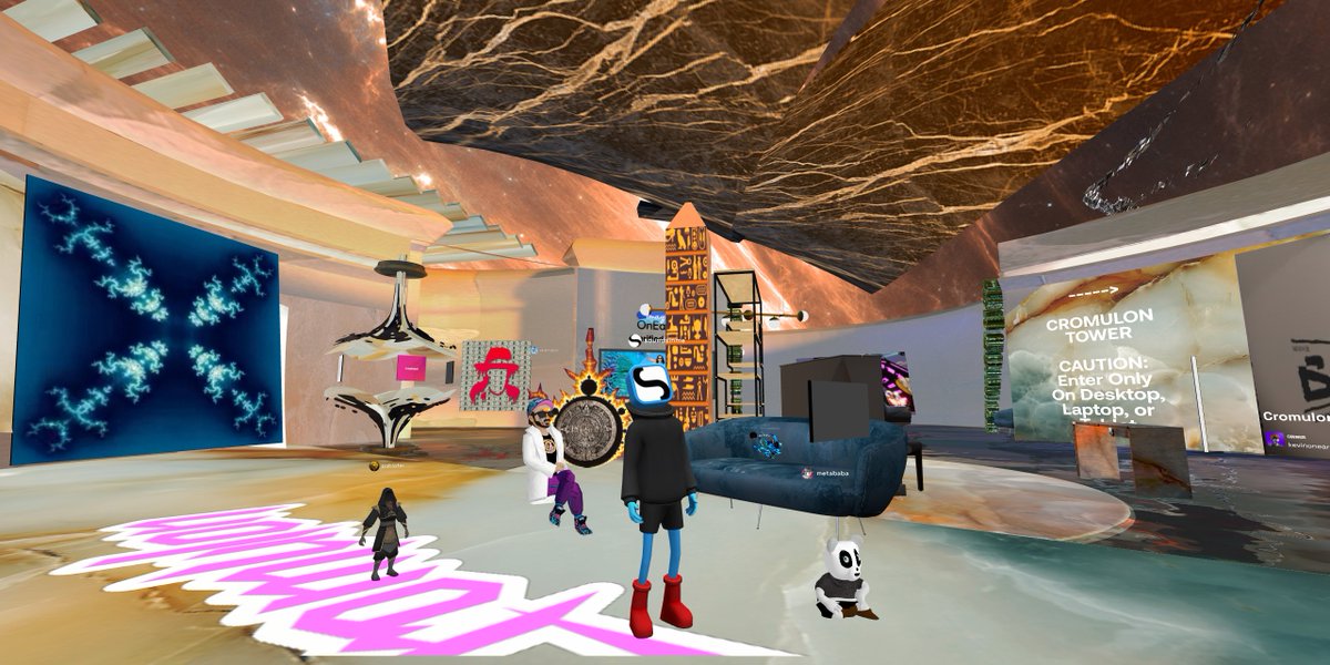 soundsinme's tweet photo. Our first event in our space. We look forward to seeing you at the next event!!! #OnCyberAdventures #MetaverseExploration #Web3Innovation #SoundsInMeCommunity #OnCyberJourney #MetaverseWonders #Web3Technology #SoundsInMeExperience
Thank you to Metababa, Oncrupulus y @Pablo_FMM https://t.co/3wlwQbkTsi