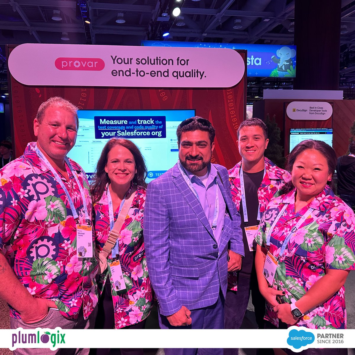 plumlogix's tweet image. Throwback to #Dreamforce2023! 📸 A week of innovation, collaboration, and memorable moments. Our CEO, Shoaib Chaudhary, had the privilege of representing our vision & values, engaging with industry leaders and innovators.
#Plumlogix #salesforceecosystem #df23 #salesforcepartner