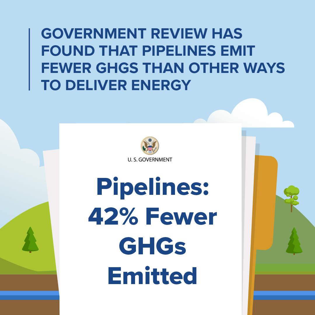 LEPipelines's tweet photo. #Pipelines = sustainable energy delivery. Government data shows pipelines are the cleanest and safest way to deliver energy. https://t.co/ZvTaMoQ2ZU