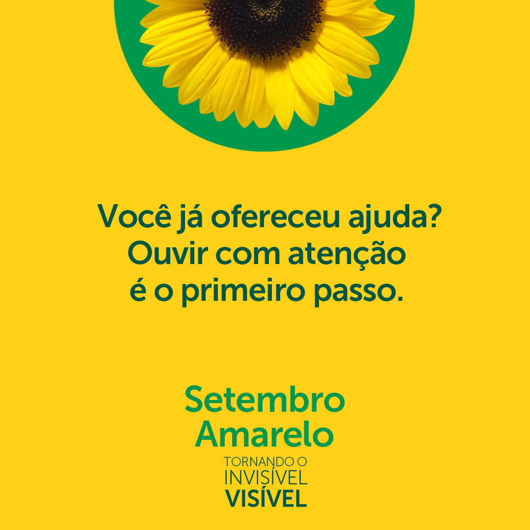 Hdsunflower_br's tweet photo. 🌻💛 Neste Setembro Amarelo, reforçamos a importância de acolher pessoas com deficiências ocultas. Tornando o Invisível Visível. #ConversaSalvaVidas #SetembroAmarelo #Depressao #TornandoOInvisívelVisível #DeficienciasOcultas #Inclusao #HiddenDisabilitiesSunflower #CordaoGirassol https://t.co/Et523tZ8ZF