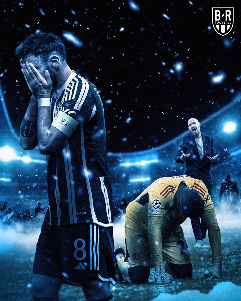 brfootball's tweet image. 🔺 Three straight defeats 
🔺 14 goals conceded in six games 
🔺 13th in the league 

Winter is here for Manchester United 💀