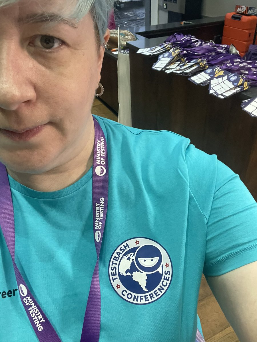First day volunteering at #TestBash done. Awesome and educational. Roll on tomorrow