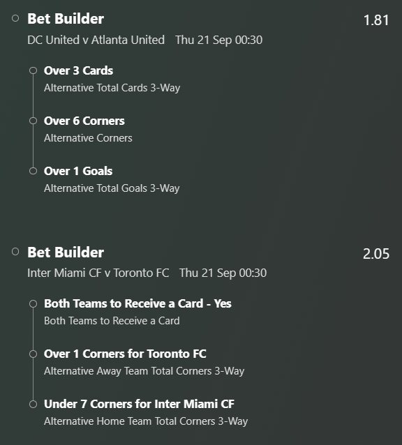 MacxBet's tweet photo. 🇺🇸 MLS Acca
⏱️KO 00:30
💻Bet365 Bet Builder
📊18.2 https://t.co/izNd40WZdt