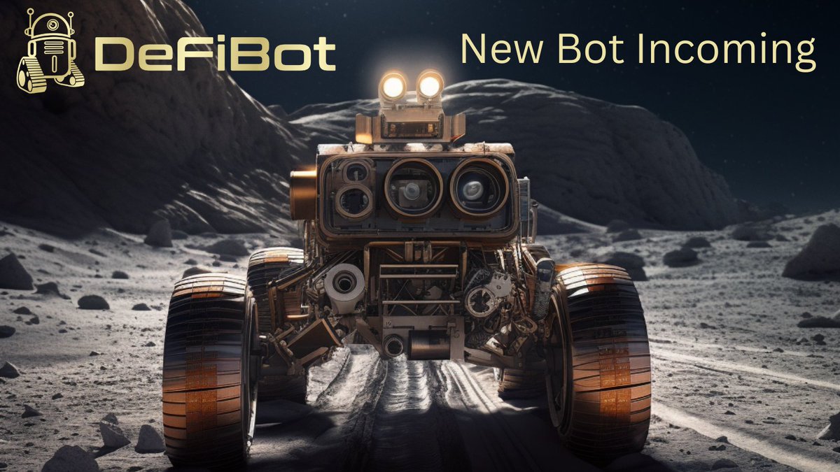 DefiBotTeam's tweet photo. 📢 New Research Bot release this weekend.
Get notified 🔔 of Newly Pairs listed on Ethereum.
Keep your eyes peeled 👀,
More announcements to come. 📰
#TradingBot #DeFiBot #DeFi #uniswap #Unibot
#BananaGun #Crypto #cryptocurrency #aimbot
