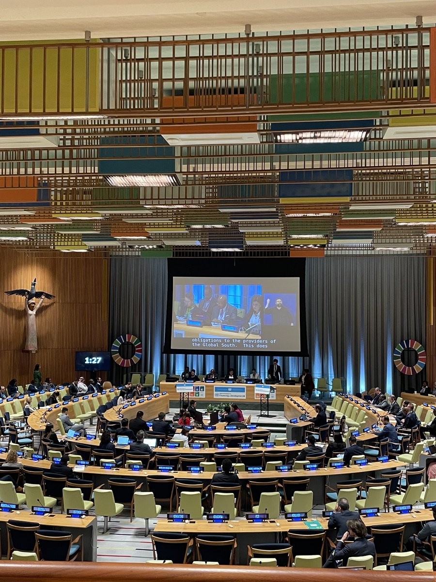 WWGonFfD's tweet photo. Bravo👏🏽 Richard Ssewakiryanga @r_ssewa
The deliberate decision to leave the 0.7% GNI to ODA unfulfilling undermines the historic commitment to global South govt’s
@UN #HighLevelDialogue on #Fin4Dev #UNGA
#FeministEconomy
#DebtJustice
#TaxJustice
#CanceltheDebt
#ReformIFIs https://t.co/pUxQ3v7kol
