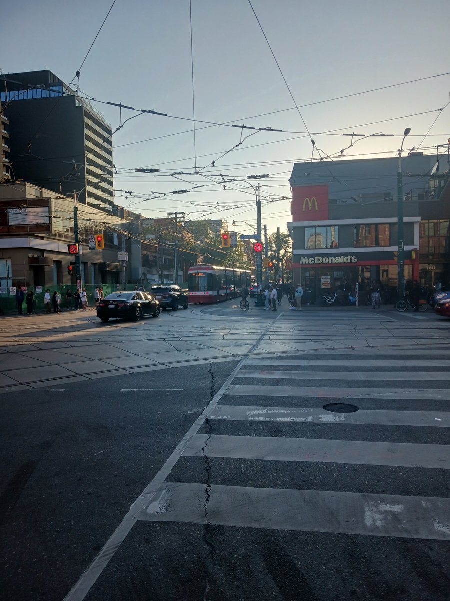 Does anyone else find it funny that the McDonalds at Queen and Spadina will *not* be demolished for the Ontario Line construction while two of the other (nicer) buildings at the intersection will be?