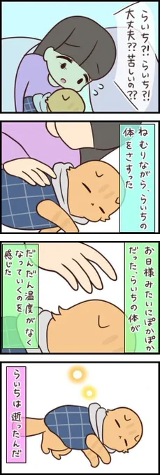 最後の添い寝は、幸せな思い出とともに【連載】もふもふスコたん#295|ねこのきもちWEB MAGAZINE https://t.co/p6KozH9mrw 