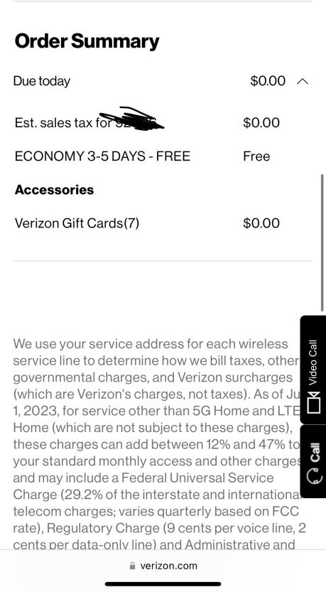Anybody want $700 in FREE GIFT CARDS? 

verizon.com/products/gift-…

Add 7 Gift Cards ($100)

Open your cart

Add 3 more $100 gift cards (making it 10 total)

Return to your cart &amp; remove 3 (making it 7 total)

Total should come out to $0!