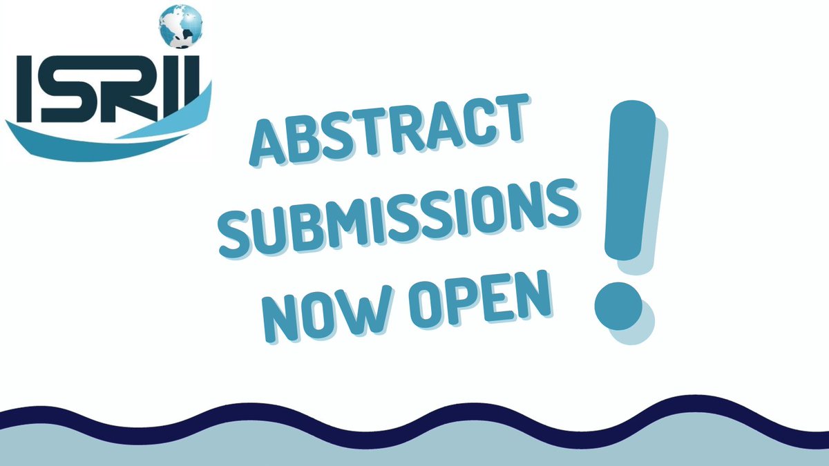 📢#ISRII12 CALL FOR ABSTRACTS IS OPEN 📢

Join us to celebrate "Twenty years of ISRII: Reflection, Celebration, and the Future"🎉🎉

1st submission deadline: October 29, 2023 (notification by 10th Dec)
2nd submission deadline:February 2, 2024 

isrii.org/meeting/12th-s…