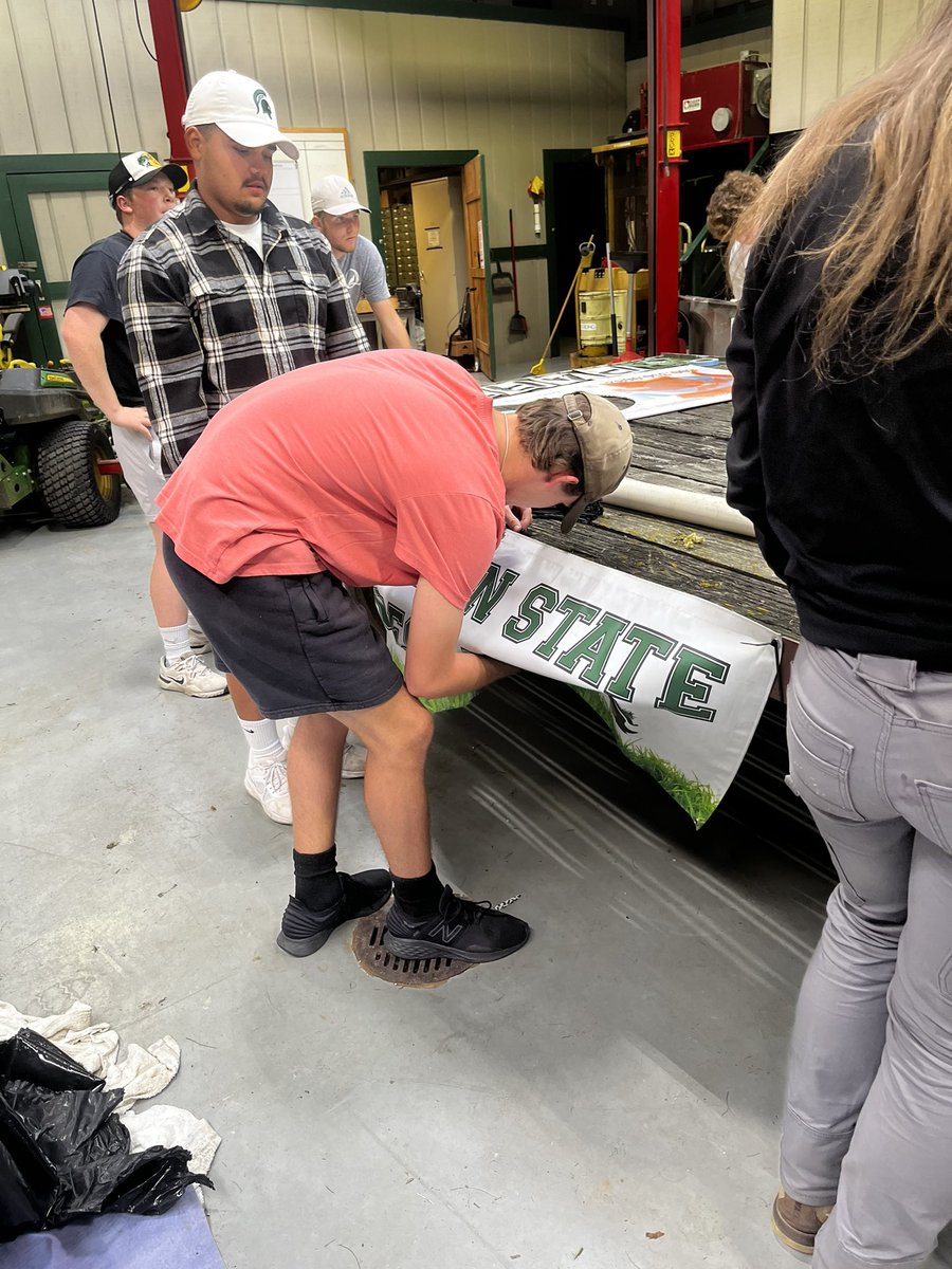 The first day of float build 2023 is in the books. Come checkout the finished product Friday at 6pm in the parade through campus!