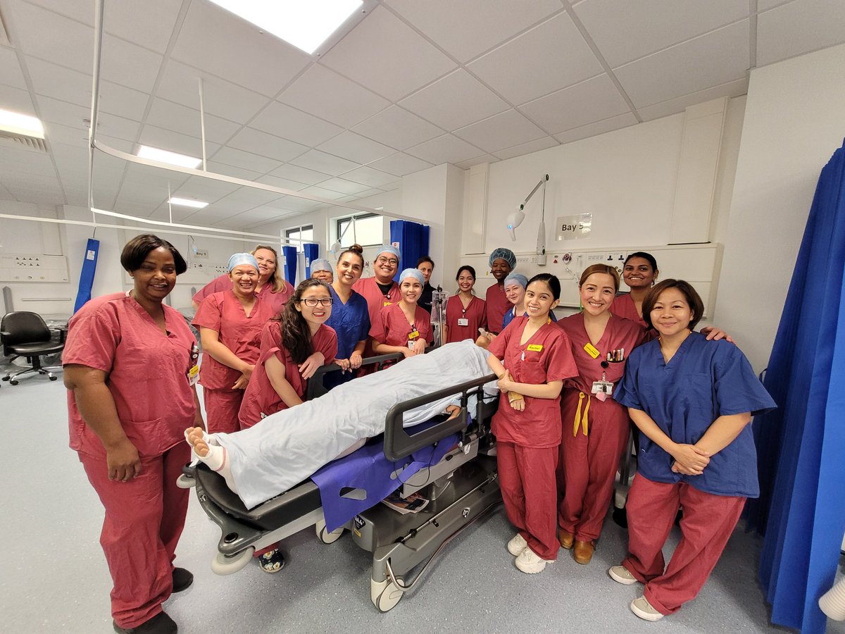 It was such a great day of learning and recognising how each and everyone exemplify cohesive teamwork. Thank you to our Practice Development Team @mariadiscalicau for the Simulation of Airway Emergency in our new Post Operative Care Unit. @GSTTnhs